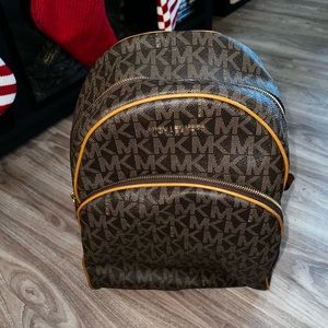 Lightly used MK backpack
